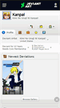Mobile Screenshot of kanpai.deviantart.com