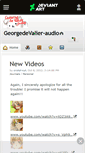 Mobile Screenshot of georgedevalier-audio.deviantart.com