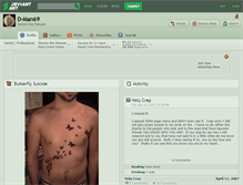 Tablet Screenshot of d-man69.deviantart.com