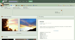 Desktop Screenshot of nickpick.deviantart.com