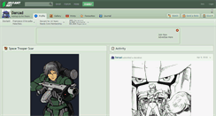 Desktop Screenshot of darcad.deviantart.com