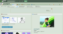 Desktop Screenshot of greendog345.deviantart.com