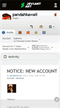 Mobile Screenshot of pandahkawaii.deviantart.com