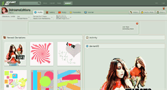 Desktop Screenshot of ddreamseditions.deviantart.com