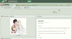 Desktop Screenshot of luckyaya.deviantart.com