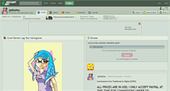 Desktop Screenshot of pokomu.deviantart.com