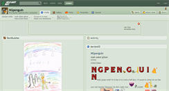 Desktop Screenshot of ngpenguin.deviantart.com