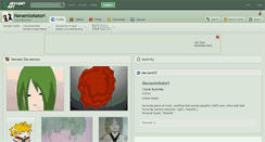 Desktop Screenshot of nanamixmatori.deviantart.com