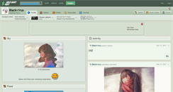 Desktop Screenshot of blackv1rus.deviantart.com