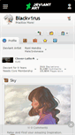 Mobile Screenshot of blackv1rus.deviantart.com