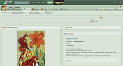 Desktop Screenshot of llubelissima.deviantart.com