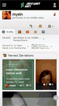 Mobile Screenshot of mysin.deviantart.com