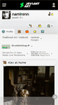 Mobile Screenshot of namirenn.deviantart.com