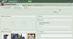 Desktop Screenshot of daiyoukaiofthenorth.deviantart.com