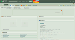 Desktop Screenshot of helliger.deviantart.com