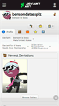 Mobile Screenshot of bensondatassplz.deviantart.com