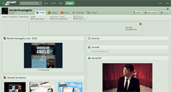 Desktop Screenshot of borderlineangelic.deviantart.com
