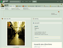 Tablet Screenshot of ganah.deviantart.com