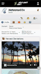 Mobile Screenshot of meteorax03x.deviantart.com