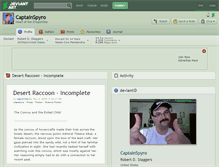 Tablet Screenshot of captainspyro.deviantart.com