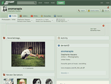 Tablet Screenshot of anomanapia.deviantart.com