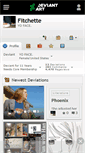 Mobile Screenshot of fitchette.deviantart.com