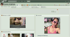 Desktop Screenshot of dreamer-of-darkness.deviantart.com