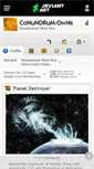 Mobile Screenshot of conundrum-owns.deviantart.com