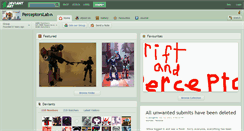 Desktop Screenshot of perceptorslab.deviantart.com