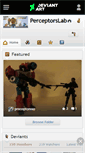 Mobile Screenshot of perceptorslab.deviantart.com