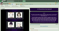 Desktop Screenshot of nexusyuber.deviantart.com