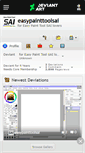 Mobile Screenshot of easypainttoolsai.deviantart.com