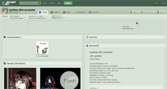 Desktop Screenshot of eyeless-jim-awsome.deviantart.com