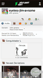 Mobile Screenshot of eyeless-jim-awsome.deviantart.com
