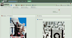 Desktop Screenshot of cyspence.deviantart.com