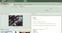 Desktop Screenshot of ninfamous.deviantart.com