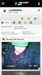 Mobile Screenshot of lordaloha.deviantart.com