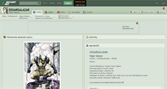 Desktop Screenshot of edgarsalazar.deviantart.com