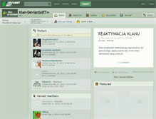 Tablet Screenshot of klan-deviantart.deviantart.com