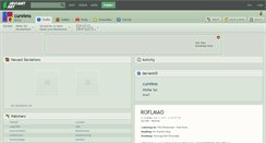 Desktop Screenshot of cureless.deviantart.com