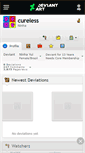 Mobile Screenshot of cureless.deviantart.com