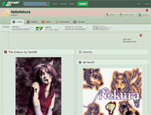 Tablet Screenshot of naitonekura.deviantart.com