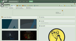 Desktop Screenshot of munsking.deviantart.com