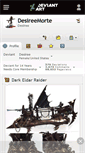 Mobile Screenshot of desireemorte.deviantart.com