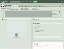 Tablet Screenshot of jez-stock.deviantart.com