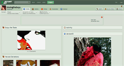 Desktop Screenshot of kissingtheboys.deviantart.com