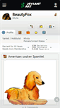 Mobile Screenshot of beautyfox.deviantart.com