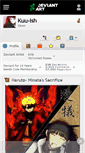 Mobile Screenshot of kuu-ish.deviantart.com