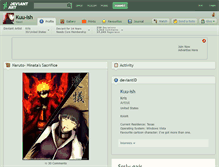 Tablet Screenshot of kuu-ish.deviantart.com