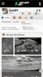 Mobile Screenshot of dust89.deviantart.com